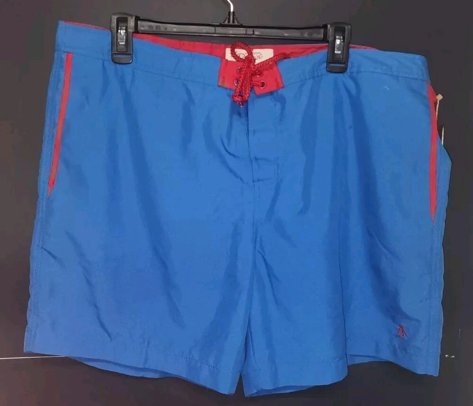 Penguin Men’s Swim Trunks Size 38 - Image 1 of 4
