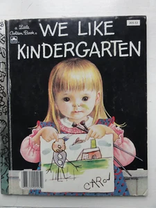 Vintage ( 1965) A Little Golden Book "We Like Kindergarten" by Clara Cassidy - Picture 1 of 6