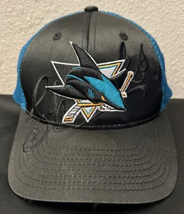 Zephyr The Hat San Jose Sharks NHL Embroidered Cursive Script Snapback - Picture 1 of 8