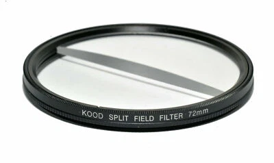 Kood High Quality 72mm Split Field +2 Dioptre Slim Optical Glass Filter (UK) NEW - Image 1 of 4