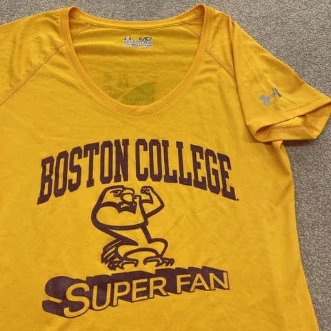 Boston College Shirt Women Medium Adult Under Armour BC Eagles NCAA New Tags Fan Cover