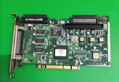 Adaptec AHA-2940U2W Ultra2 Wide SCSI Storage Controller Card PCI - Immagine 1 di 4