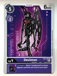 Digimon Classic Collection Devimon EX1-058 casi nuevo/m - Imagen 1 de 1