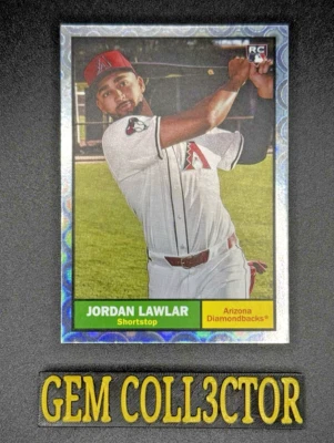 Jordan Lawlar 2024 Topps Archives FOILBOARD #91 (RC) - Arizona Diamondbacks - Image 1 of 2