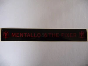 Mentallo & the Fixer - Schriftzug und Logo - Aufkleber / Sticker - NEU - Bild 1 von 1