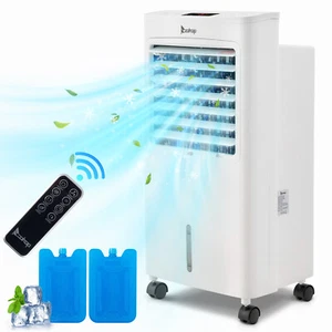 4in1 Mobile Klimaanlage Luftkühler Klimagerät Luftbefeuchter Ventilator 8L Tank - Bild 1 von 10