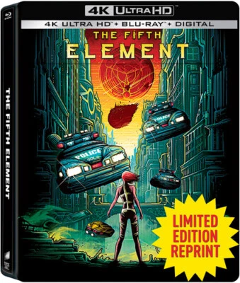 The Fifth Element (Steelbook) [New 4K UHD Blu-ray] With Blu-Ray, 4K Mastering, - image 1 of 4