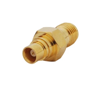 RP SMA female jack (male pin) to MCX female jack RF adapter connector convertor - Picture 1 of 4