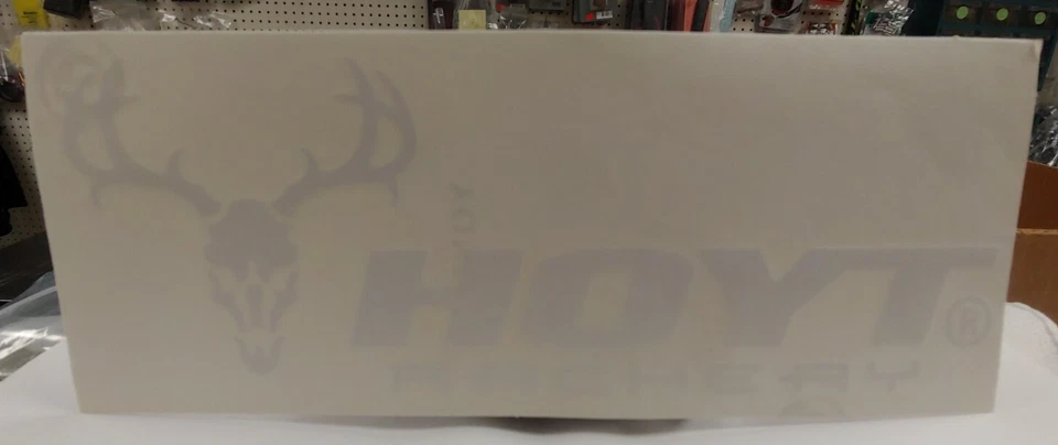 Hoyt Archery Rack Buck Vinyl Sticker 8.5" X 3" - Image 1 of 2