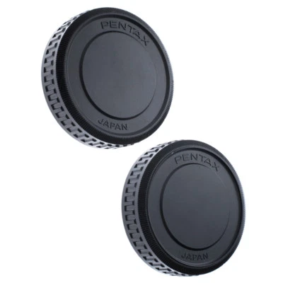 PENTAX 645 ORIGINAL GENUINE REAR LENS CAP FOR 645 645N NII X 2 PCS #212 / 30D W - Image 1 of 2