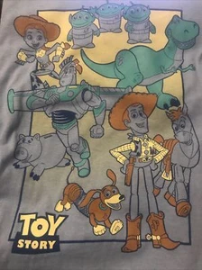 Disney~~Toy Story ~Light Blue  T-Shirt   BAM ~~Medium  the whole gang - Picture 1 of 1