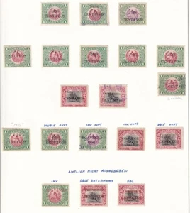 Guatemala 1916 collezione specializzata di 19 francobolli / ALTO VALORE! - Foto 1 di 1