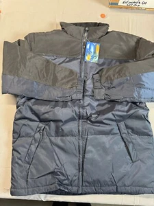 N.U. Wear Urban Daunenjacke Herren, Navy & Schwarz - Bild 1 von 8