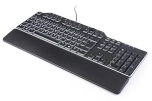 NEW Dell KB522 USB Multimedia QWERTY Tastatur +Stickers BOX - Bild 1 von 1
