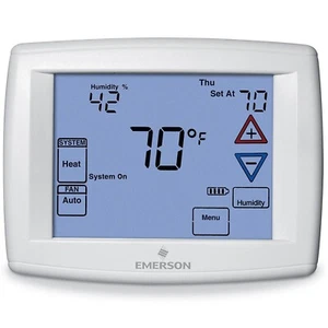 Emerson 1F95-1291 7-Day Touchscreen Thermostat with Humidity Control - Picture 1 of 6