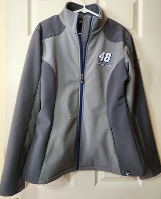 Chase Authentics NASCAR Mujer’s L Cremallera Completa Chaqueta #48 Jimmie Johnson Foto 1 de 4
