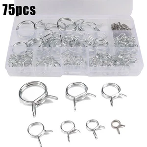 Spring Clamp Stainless steel Pipe Assortment Kit Replacement Set Portable - Picture 1 of 9