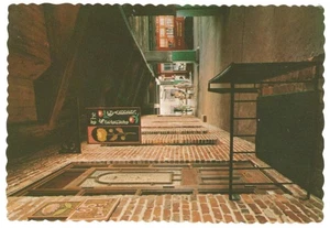 Atlanta Georgia Secret Garden Underground Postcard Dozier Mobley - Picture 1 of 2