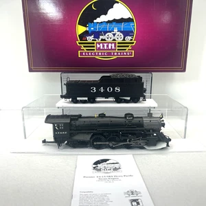 MTH Premier 20-3395-1 Santa Fe 4-6-2 USRA Pacific Steam PS.2 O Used #3408 BCR - Picture 1 of 24