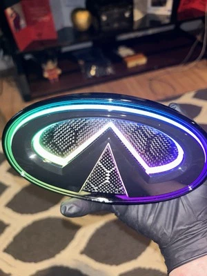 Q50 2018+ Honeycomb Rgb Custom Emblem  - image 1 of 4