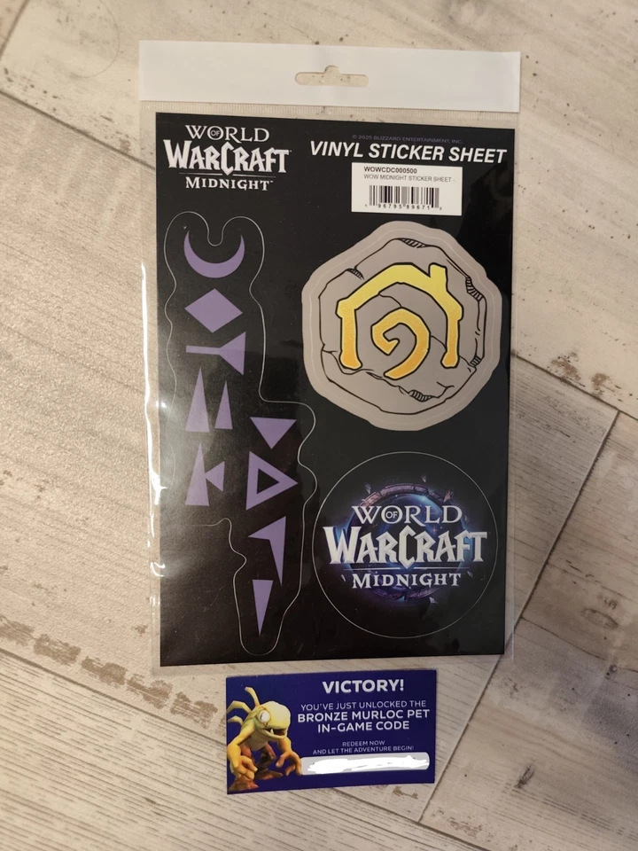 World of Warcraft Bronze Murloc Pet Limitiert  In-game Code +Sticker - Bild 1 von 1