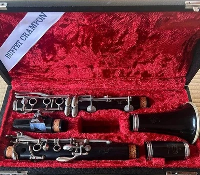 Buffet Crampon R13 Clarinete Bb Ajustado Festival Barril Almohadillas de Cuero Usado R-13 Foto 1 de 4