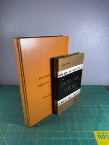 The Dead Sea Scrolls English HCDJ Geza Vermes biblical hebrew thomas lambdin lot - Foto 1 di 24