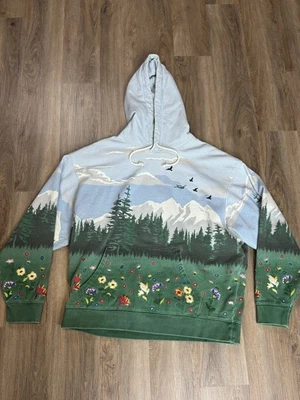 Sudadera con Capucha Kith Scenic Fleece Nelson Estampado Completo Talla XL Foto 1 de 4