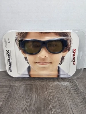 Xpand YOUniversal Gafas Electrónicas 3D Gafas Azul Pequeño NUEVO Foto 1 de 3