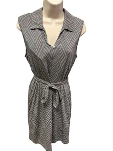 Greg Norman Golf Sleeveless Print Dress Women’s Size Medium NWT - Picture 1 of 6