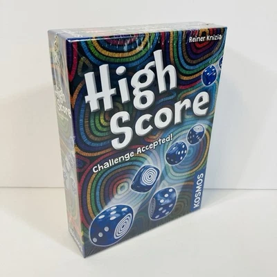 New HIGH SCORE BOARD GAME reiner knizia dice kosmos english & german NIS SEALED - Image 1 of 4
