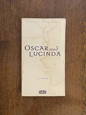 Oscar And Lucinda VHS FYC Academy Screener 1997 Ralph Fiennes Cate Blanchett - Image 1 of 3