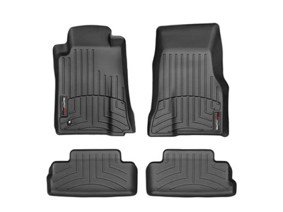 WeatherTech FloorLiner for 2009-2010 Ford Mustang - 1st & 2nd Row, Black - Image 1 of 4