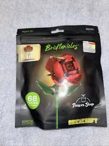 Brickcraft Bricktanicles Set Costruzioni Mattoni Rosa Negozio di Fiori (68 Pezzi) Nuovo/Sigillato - Foto 1 di 2