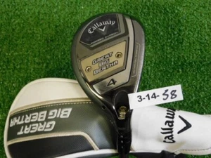 Callaway Great Big Bertha 23 20* 4 Hybrid Helium 60 F3 Regular w HC Jumbo 40" - Picture 1 of 6