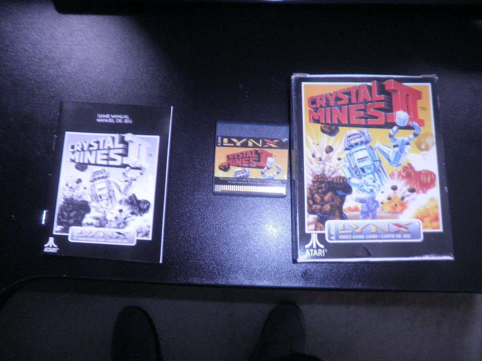 atari lynx -  crystal mines II 2 - 100% complete - Image 1 of 1