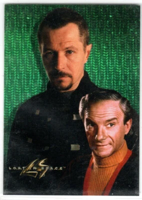 LOST IN SPACE 1998 THE MOVIE DOUBLE FEATURE PRISMATIC FOIL DF7 DR. ZACHARY SMITH - Image 1 of 2