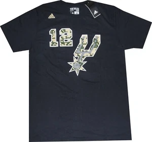 Camiseta San Antonio Spurs LaMarcus Aldridge Adidas Camuflada Retro NUEVA Etiquetas Grande - Imagen 1 de 4