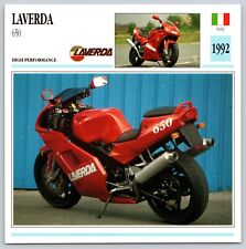 Laverda 650 High Performance 1992 Italy Edito Service Atlas Motorcycle Card