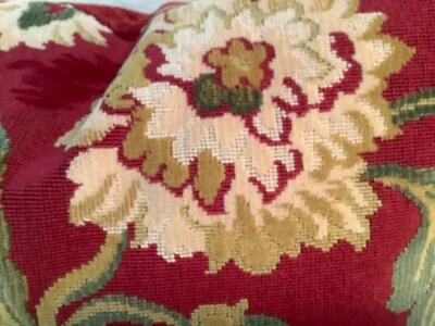 Funda de almohada Brunschwig et Fils Epingle terciopelo/corte terciopelo Foto 1 de 4