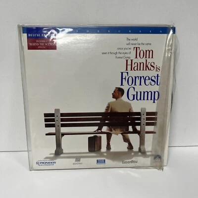 Forrest Gump Deluxe Widescreen THX LaserDisc Tom Hanks  - Imagem 1 de 2