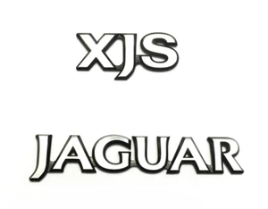Jaguar XJS Boot Badge Set - Picture 1 of 3