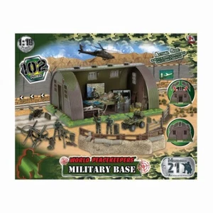 Base Militar y Accesorios Muñeca Hecha a Mano 1:18 Modelo Escena Set Juguetes 77088 - Imagen 1 de 7