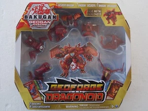 maxus geoforge dragonoid 7 in 1 bakugan geogan rising true metal action figure - Imagen 1 de 6