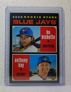 Bo Bichette / Anthony Kay 2020 Topps MLB #52 Rookie Star Baseball Card Blue Jays - Picture 1 of 2