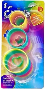 PEBBLE HUG Rainbow Magic Spring, Stress Relief, Multi-Colour, 3Psc (S, M, L) - Picture 1 of 1