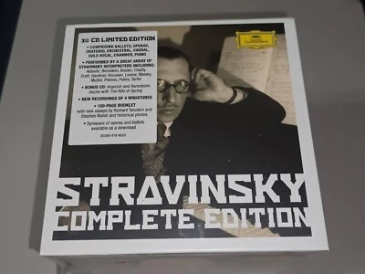 Igor Stravinsky Complete Edition 2015 Deutsche Grammophon 30CD NEW - Image 1 of 4