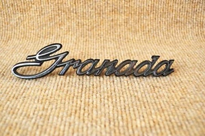 Ford Granada 1975-1978 emblema guardabarros - original Ford Nº D5DB-16B114-AA - Imagen 1 de 12