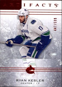 2014-15 Artifacts Ruby #80 Ryan Kesler /599