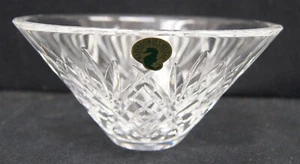 WATERFORD Cristal INNISFREE 6" Cuenco Redondo IRLANDA RARO - Imagen 1 de 4